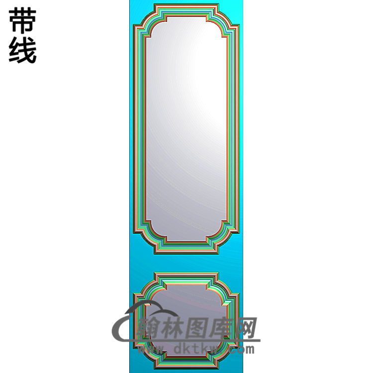 护墙板精雕图(HQB-198)展示