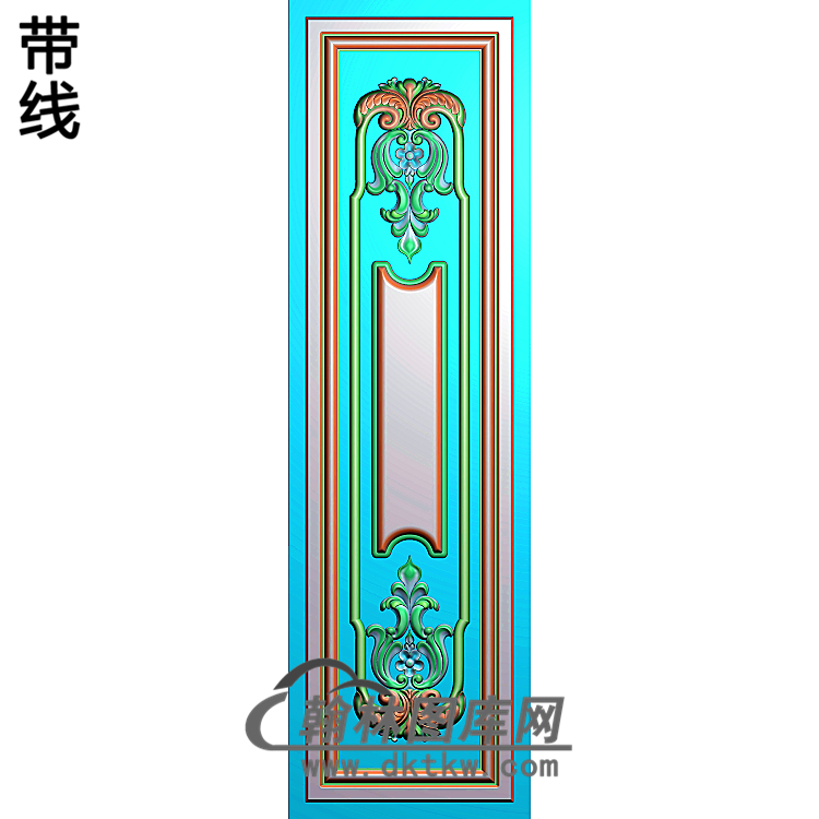 护墙板精雕图(HQB-199)展示