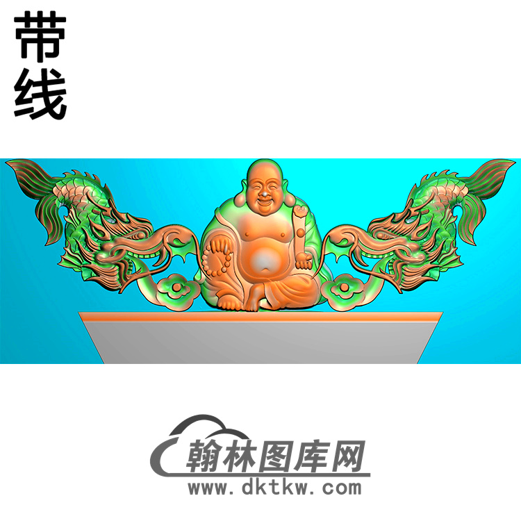 佛碑头精雕图（MBBT-0257）展示