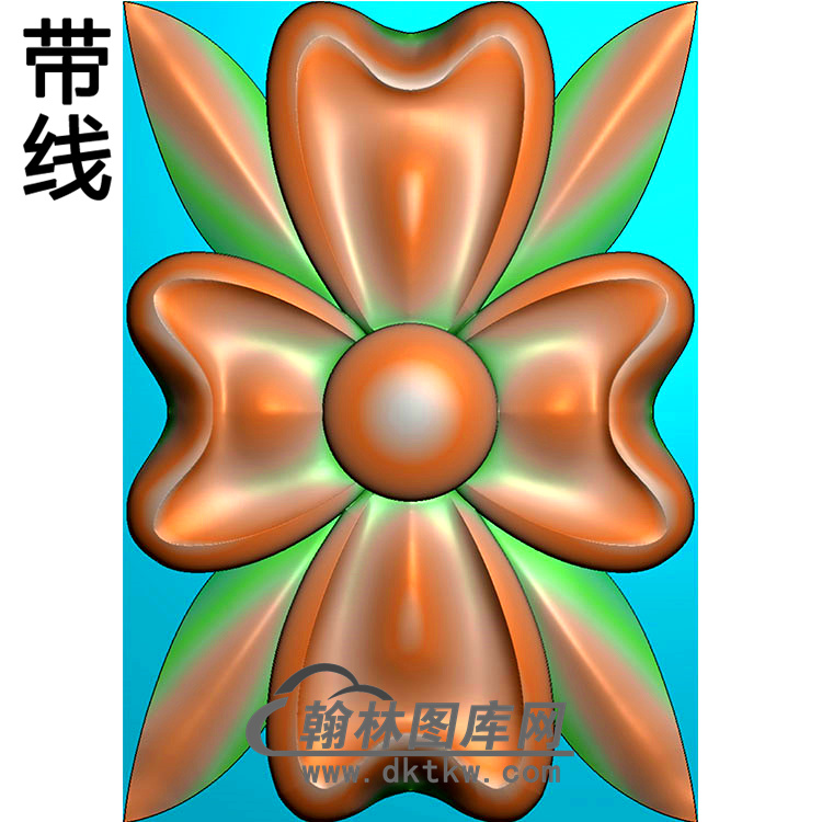 欧式长方形洋花精雕图（CYH-058）展示