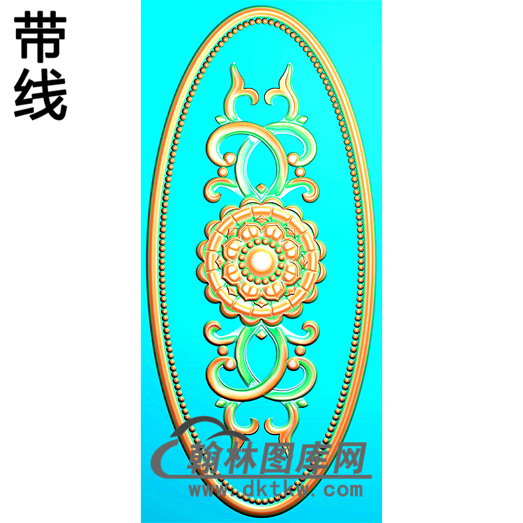 门芯板精雕图（MXB-019）展示