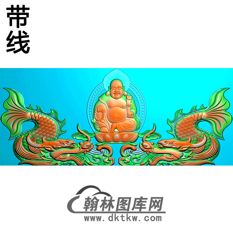 佛碑头精雕图（MBBT-0381）展示