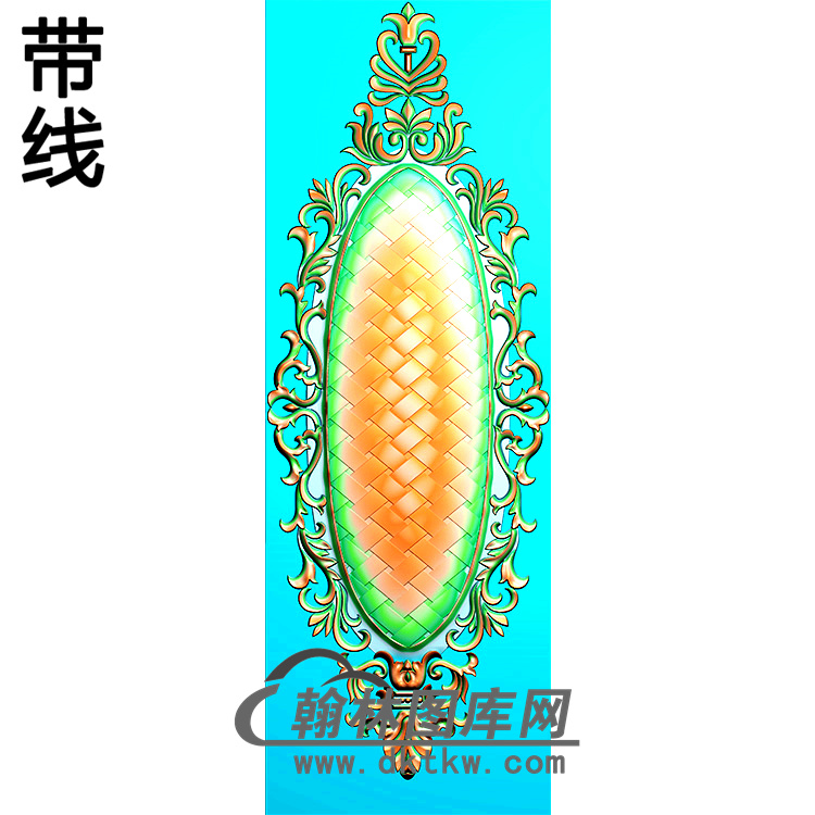 门芯板精雕图（MXB-039）展示