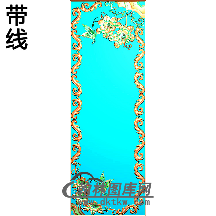 芯板精雕图（MXB-099）展示