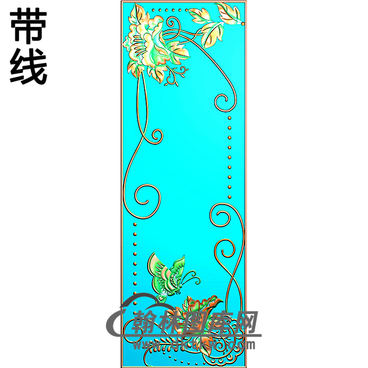 芯板精雕图（MXB-104）展示