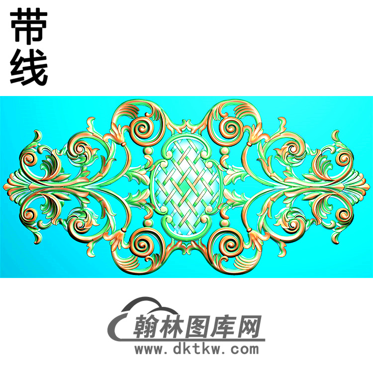 芯板精雕图（MXB-126）展示