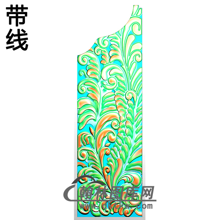 芯板精雕图（MXB-127）展示