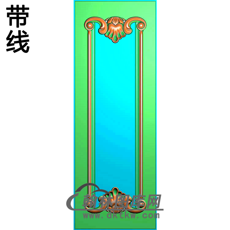 芯板精雕图（MXB-147）展示