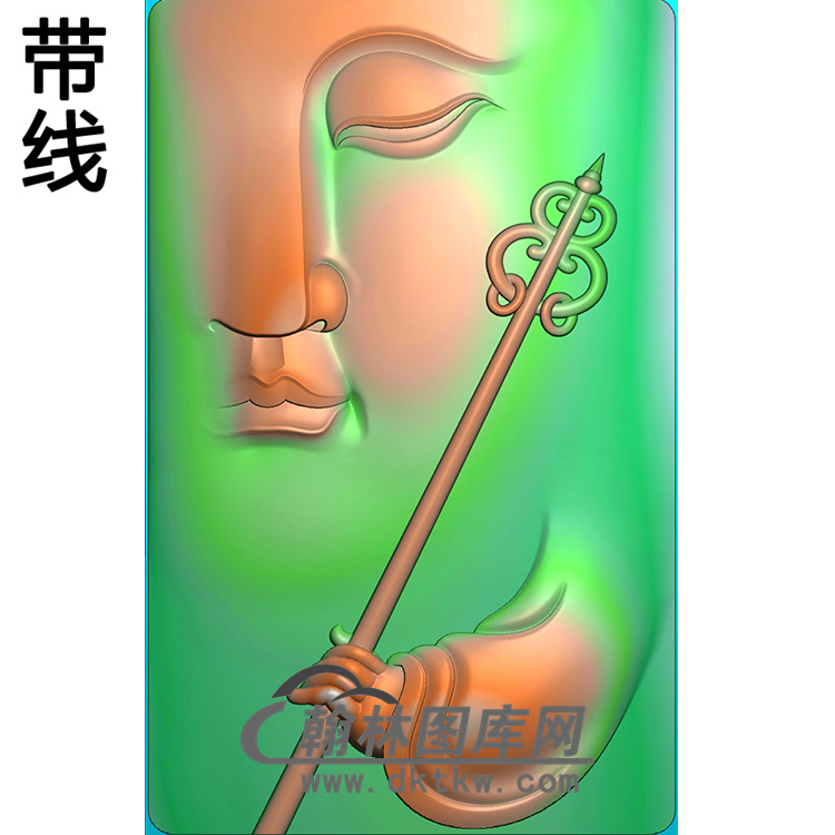 佛头半身佛像精雕图（SFX-207)展示