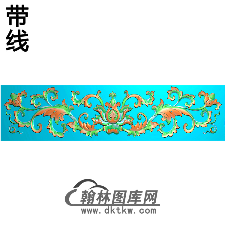 洋花碑板精雕图（MBBB-1457）展示