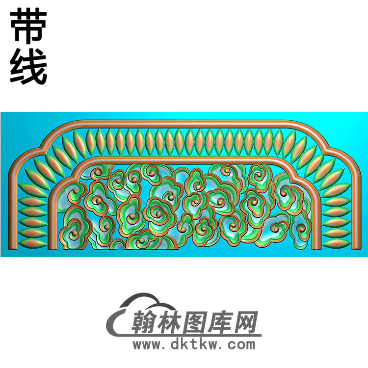 云碑板精雕图（MBBB-1487）展示