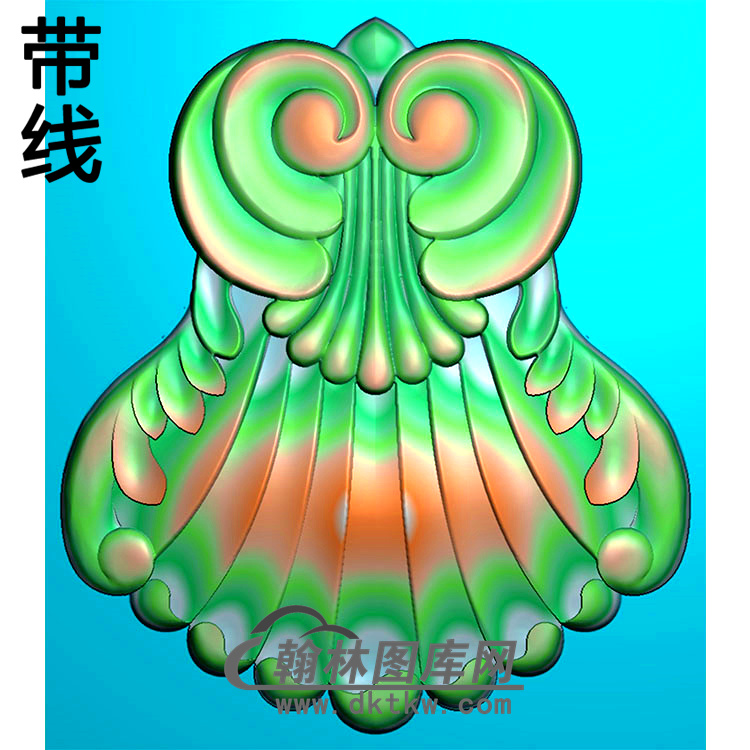 欧式长方形洋花精雕图（CYH-305）展示