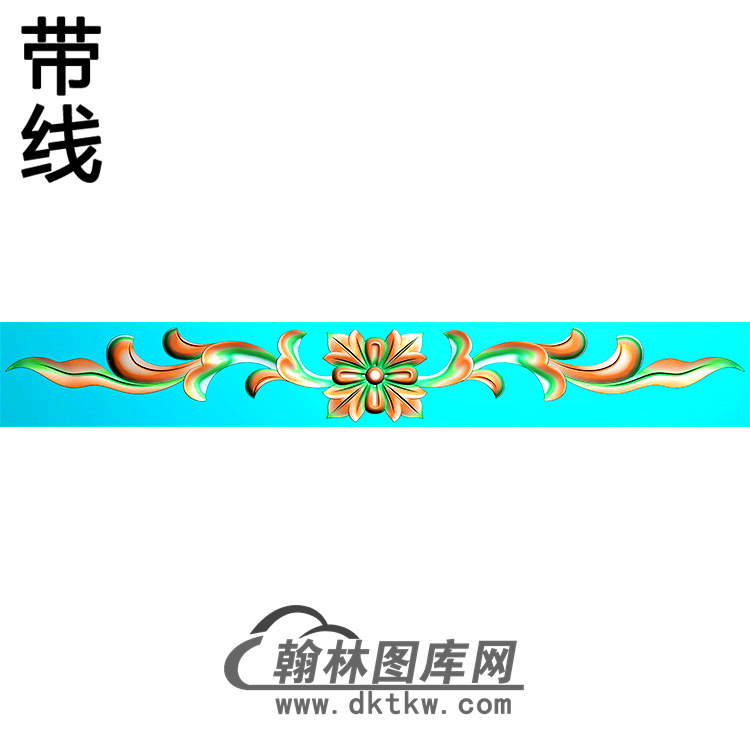 欧式长条洋花精雕图（CTH-170）展示