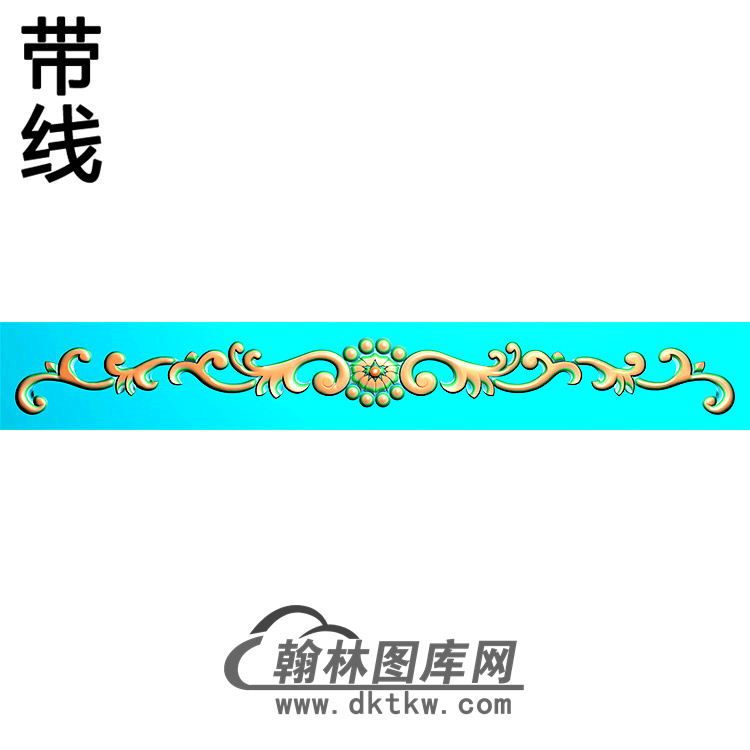 欧式长条洋花精雕图（CTH-280）展示