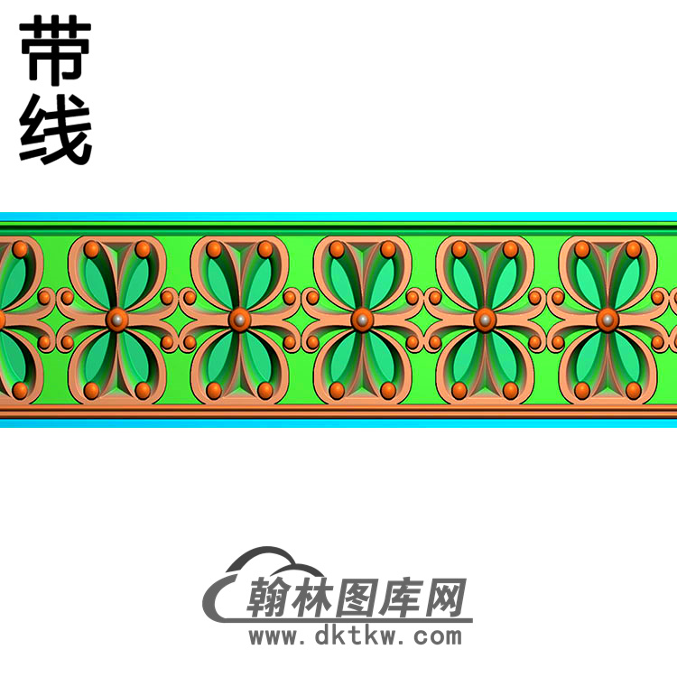 欧式腰线.束腰精雕图（YHH-019）展示