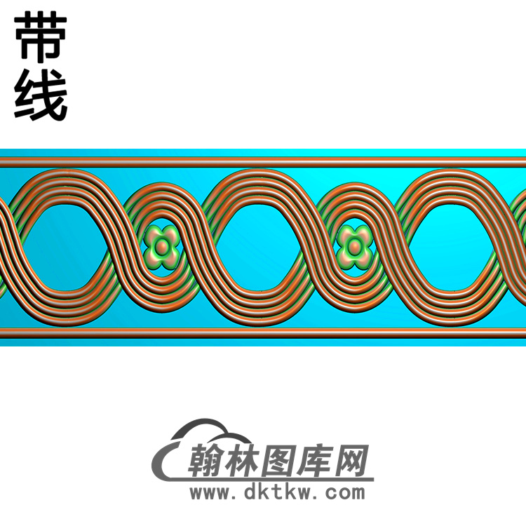欧式腰线.束腰精雕图（YHH-029）展示