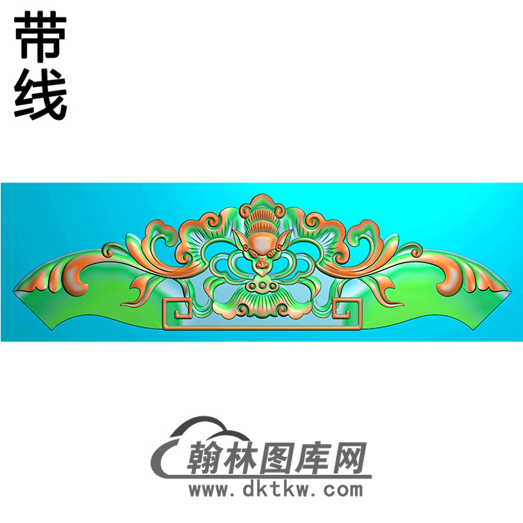 洋花碑板精雕图（MBBB-1496 ）展示