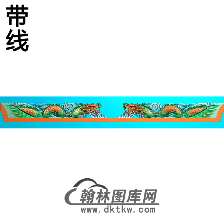 龙碑板精雕图（MBBB-1506）展示