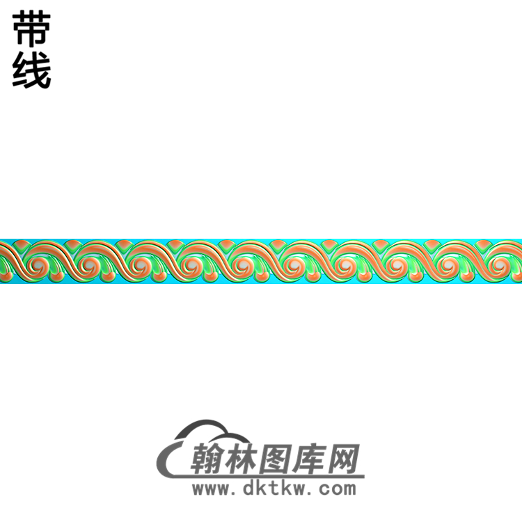 欧式腰线.束腰精雕图（YHH-139）展示