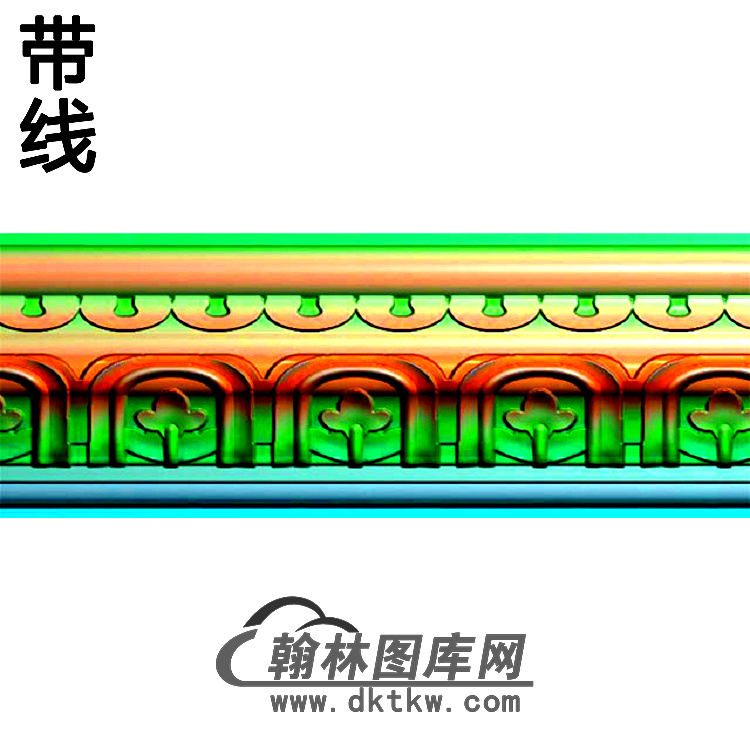 欧式束腰.腰线精雕图（YHH-242）展示