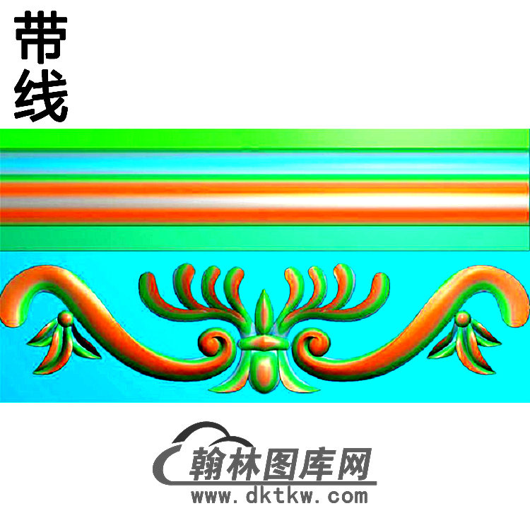 欧式束腰.腰线精雕图（YHH-247）展示