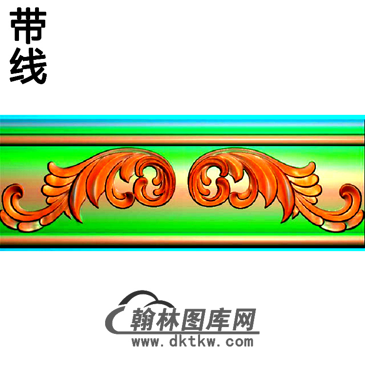 欧式束腰.腰线精雕图（YHH-248）展示