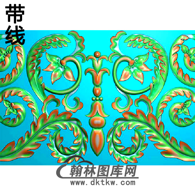 欧式束腰.腰线精雕图（YHH-275）展示