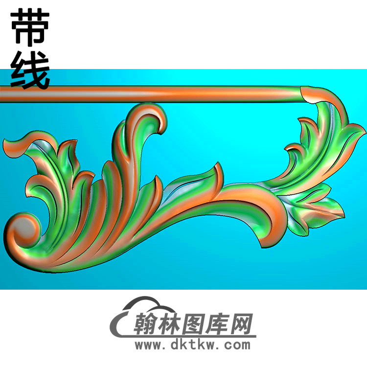 欧式洋花精雕图（QTH-020）展示