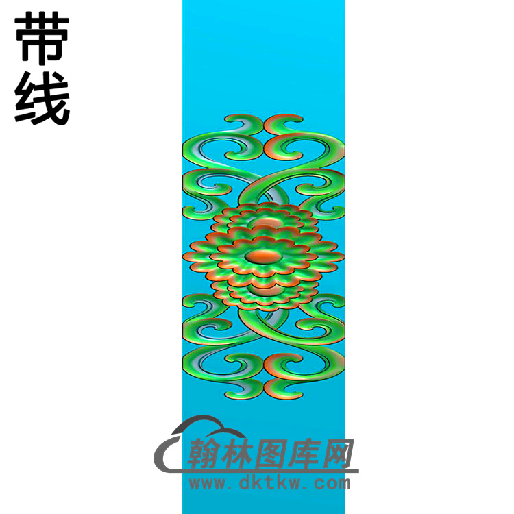 欧式洋花精雕图（QTH-022）展示