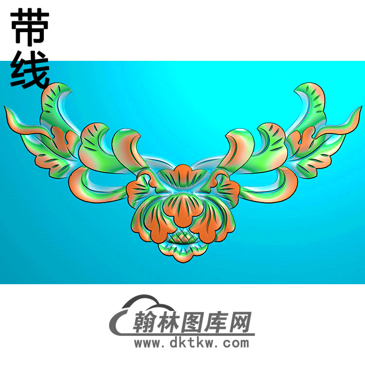 欧式洋花精雕图（QTH-035）展示