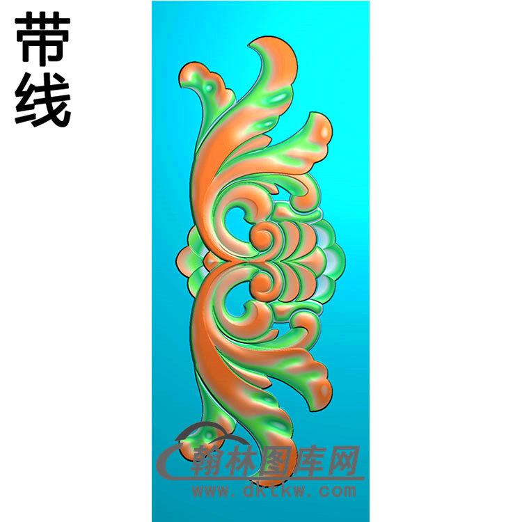 欧式洋花精雕图（QTH-039）展示