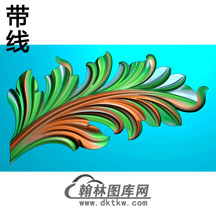 欧式洋花精雕图（QTH-053）展示