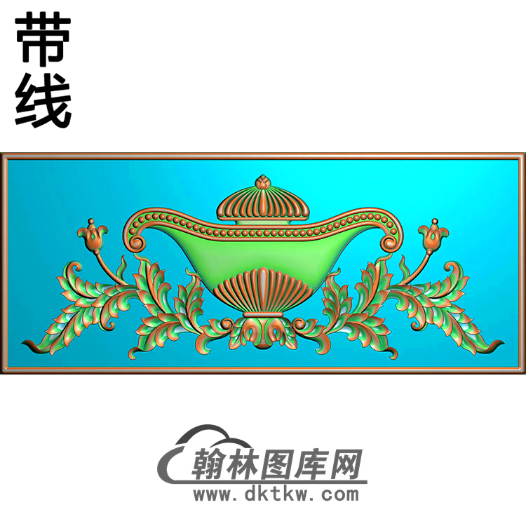 欧式洋花精雕图（QTH-087）展示