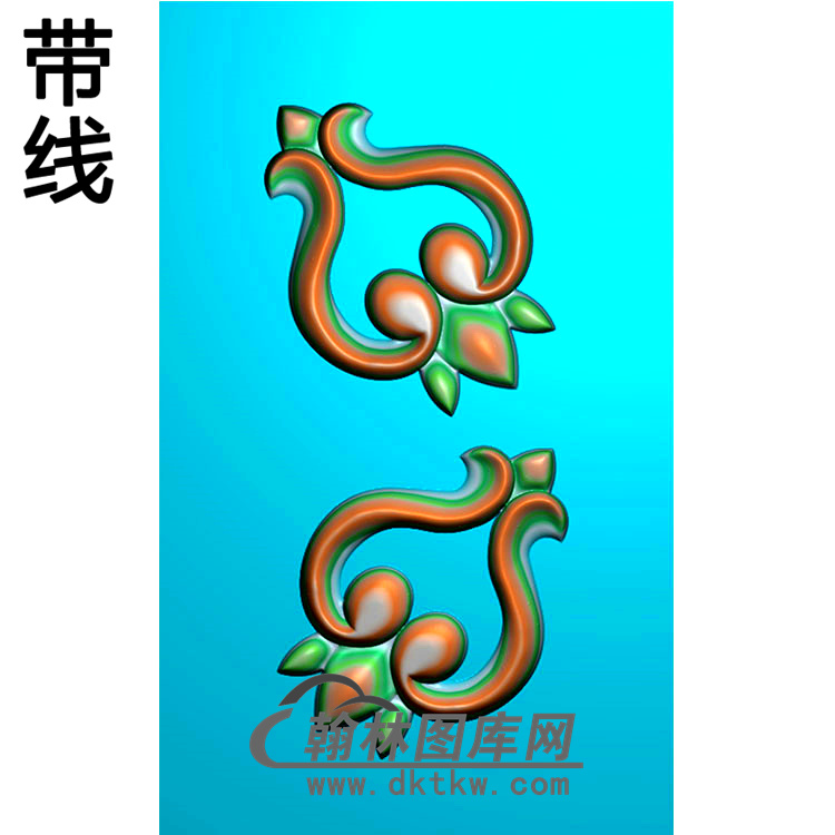 欧式洋花精雕图（QTH-101）展示