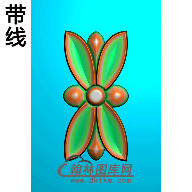 欧式洋花精雕图（QTH-106）展示