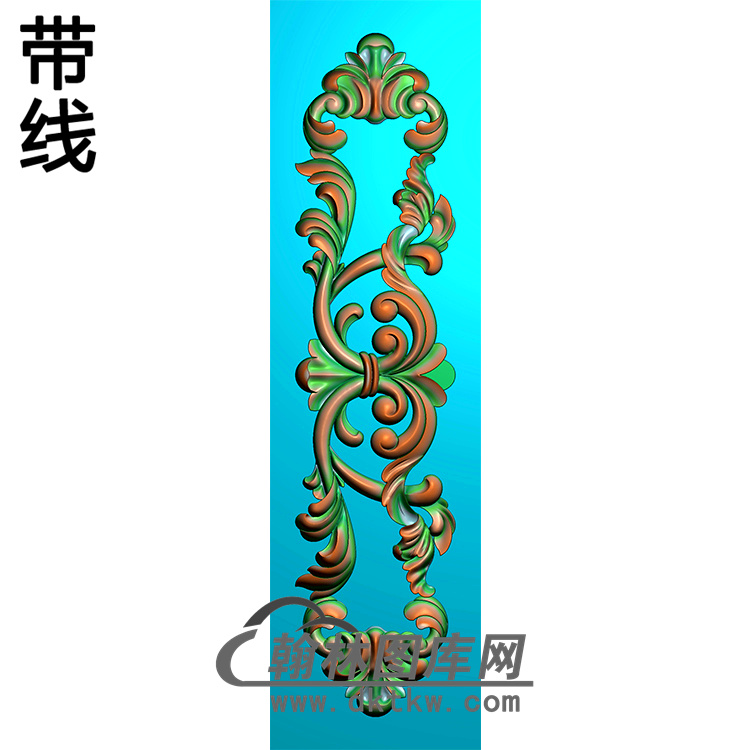 欧式洋花精雕图（QTH-116）展示