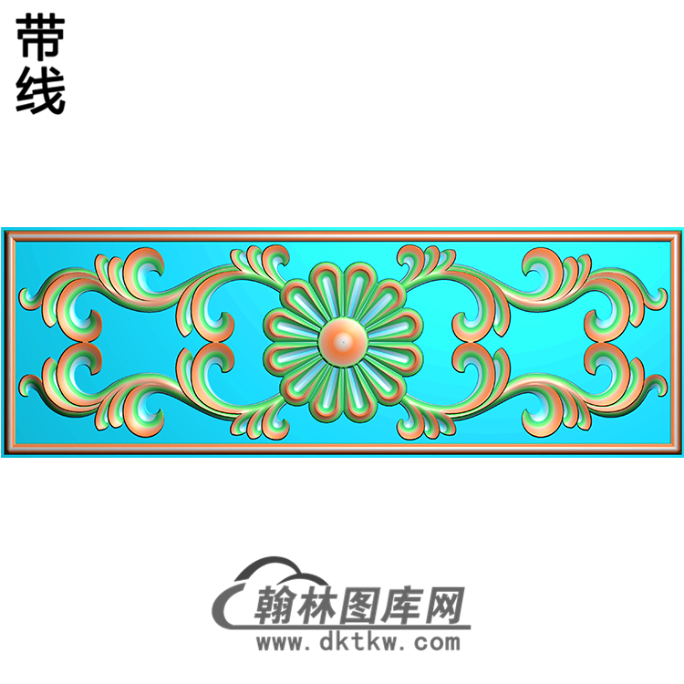 欧式洋花精雕图（QTH-140）展示