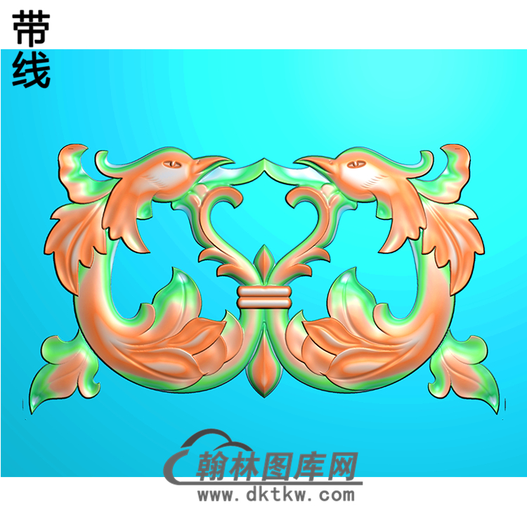 欧式洋花精雕图（QTH-172）展示