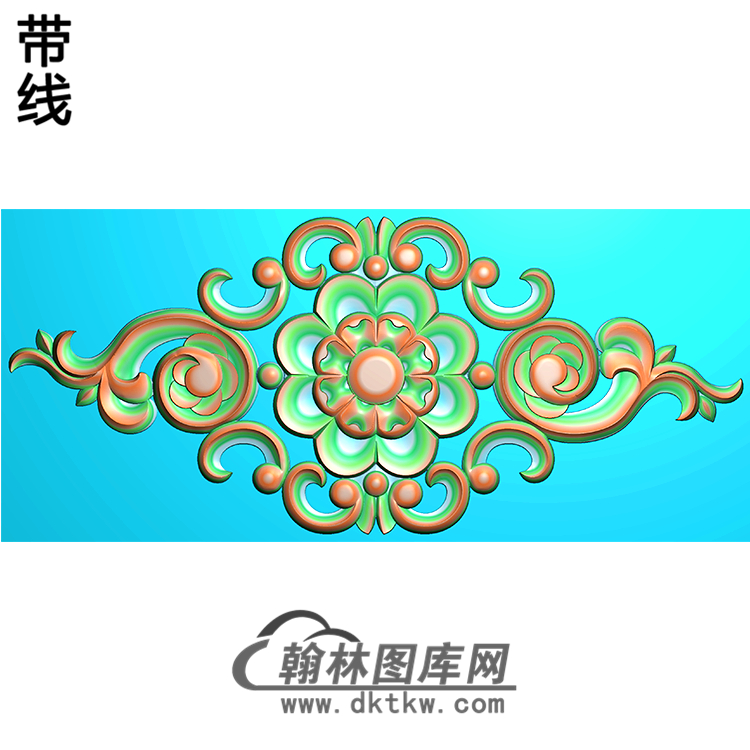 欧式洋花精雕图（QTH-175）展示