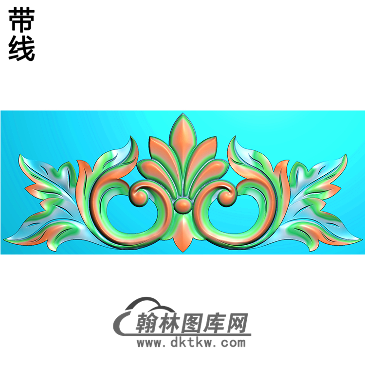欧式洋花精雕图（QTH-185）展示