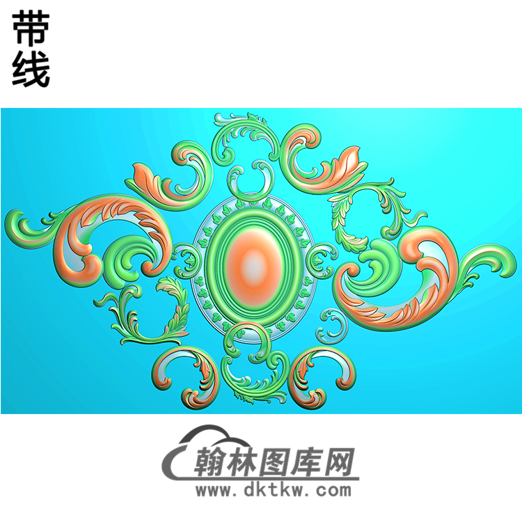 欧式洋花精雕图（QTH-200）展示