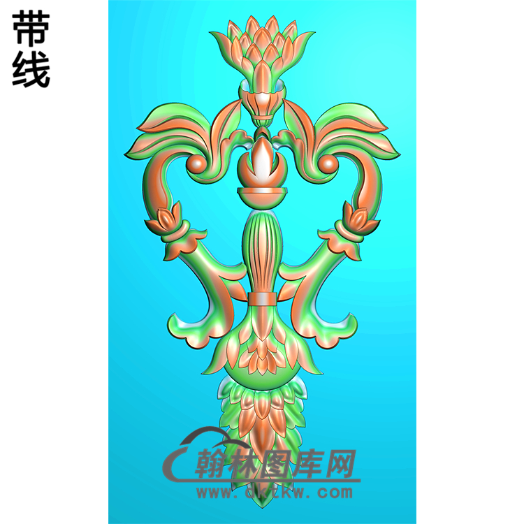 欧式洋花精雕图（QTH-202）展示