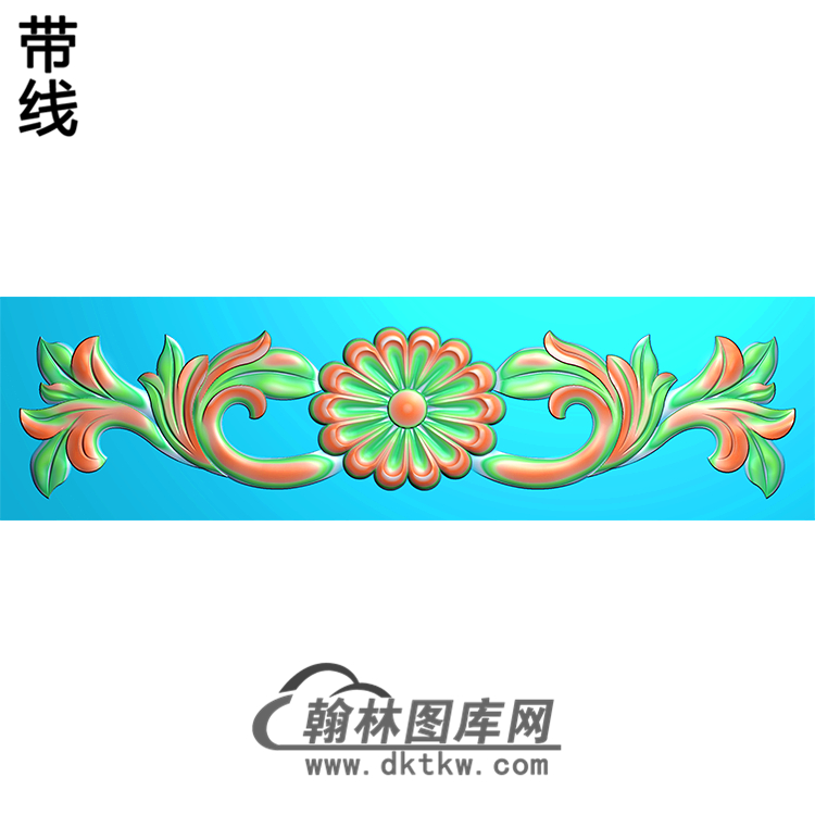 欧式洋花精雕图（QTH-216）展示