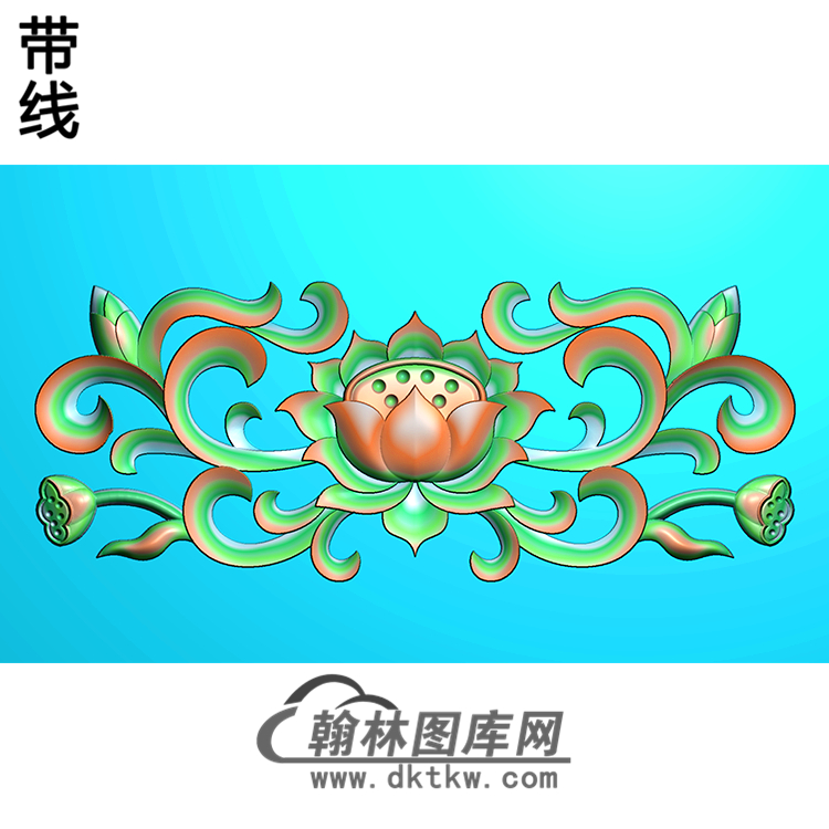 欧式洋花精雕图（QTH-230）展示