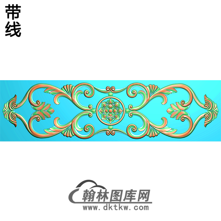  欧式洋花精雕图（QTH-236）展示