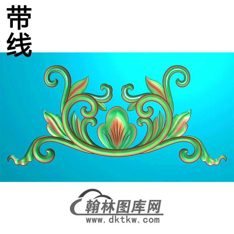 洋花精雕图（QTH-256）展示