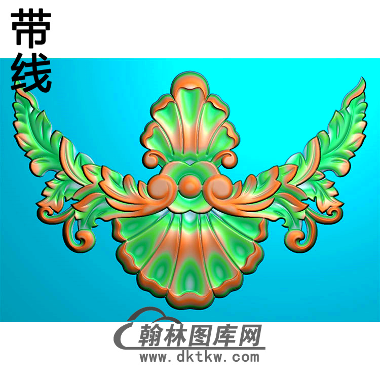 洋花精雕图（QTH-261）展示