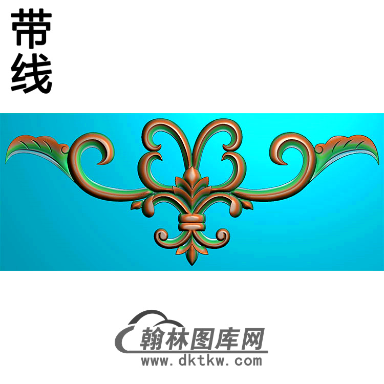 洋花精雕图（QTH-264）展示