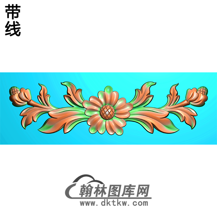 欧式洋花精雕图（QTH-272）展示