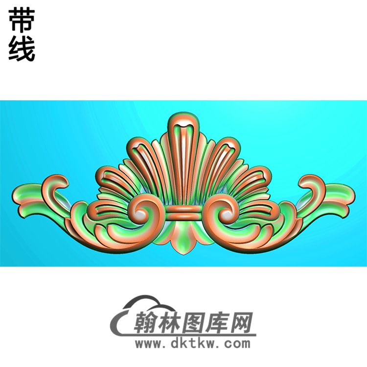 欧式洋花精雕图（QTH-273）展示